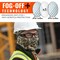 Ergodyne THOR, Safety Glasses, Anti-Scratch & Fog-Off+, Indoor/Outdoor Lens, Matte Black Frame, Full-Frame THOR-AFAS - alternate 7
